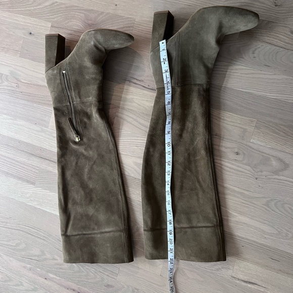 Free people high heel over knee suede boots size 41. - Picture 6 of 15